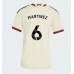 Maillot de foot Manchester United Lisandro Martinez #6 Troisième vêtements Femmes 2026-27 Manches Courtes